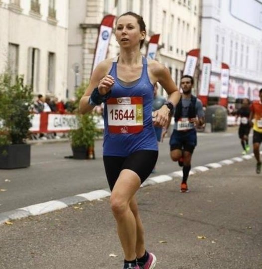 Marine Valet en course à pied